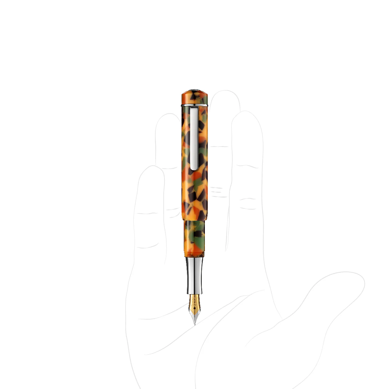 Tiger King Pocket Fountain Pen - Image 3